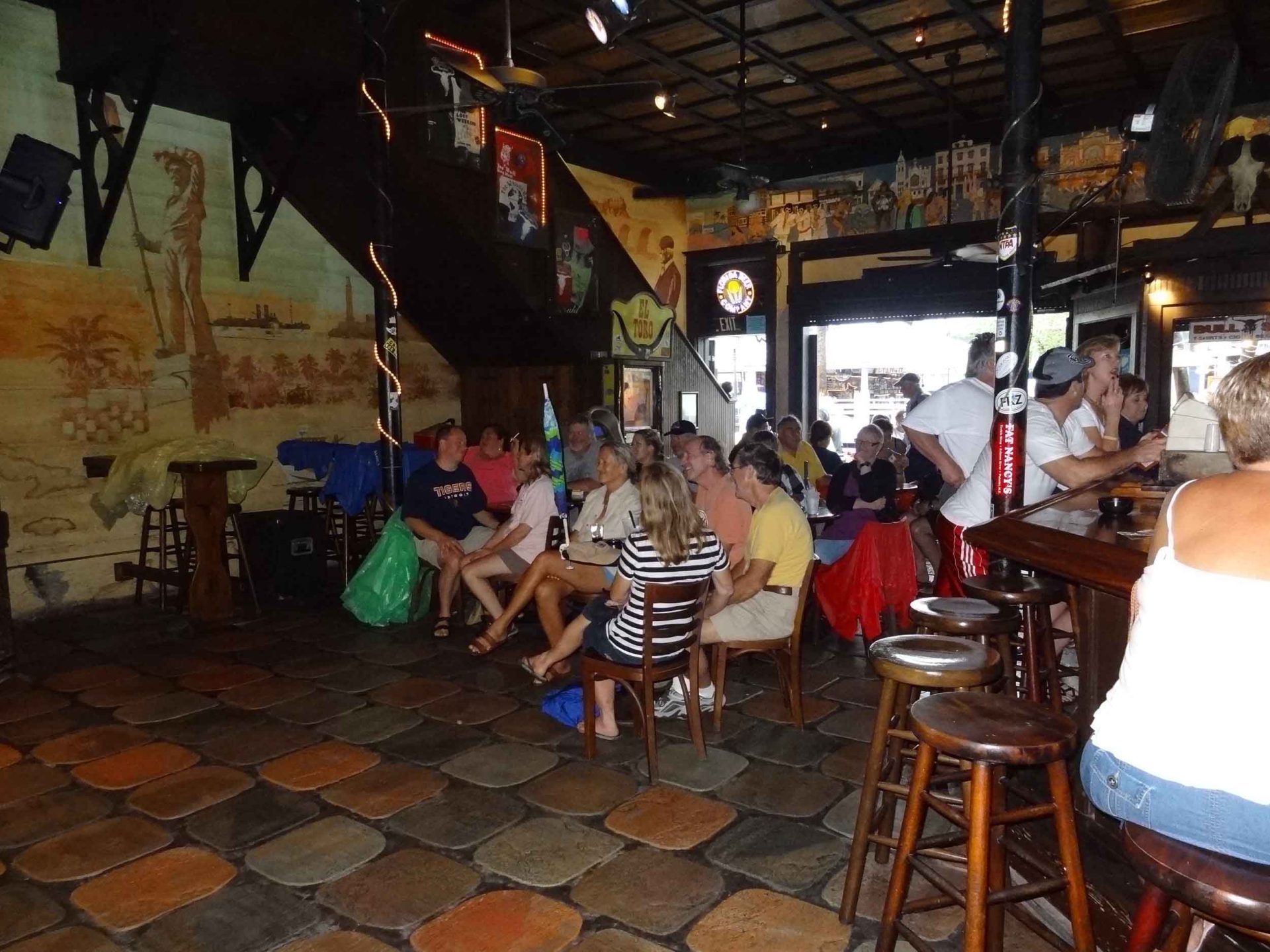 The Bull and Whistle, United States of America, Florida beach bar with view at the sea