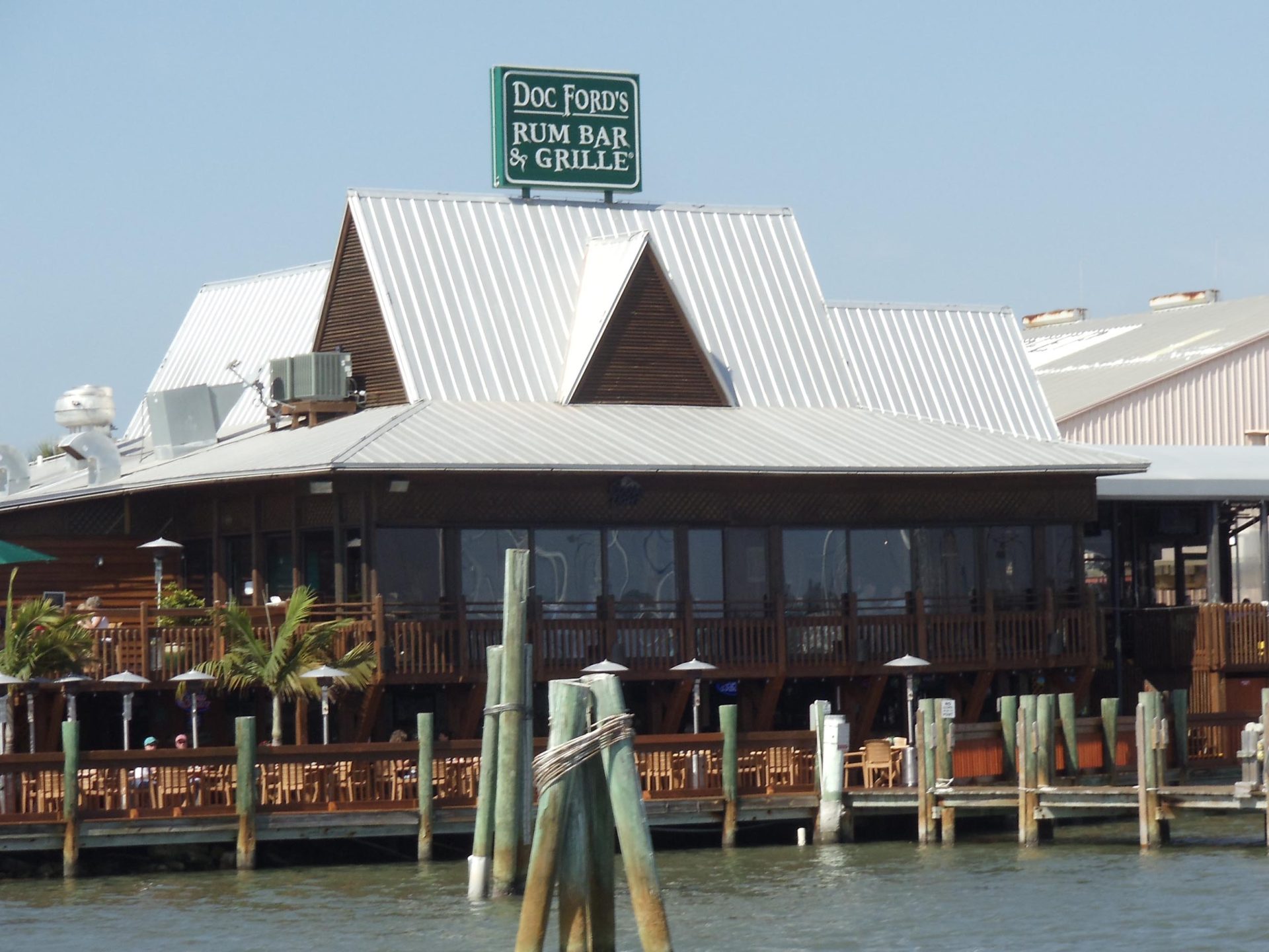 Doc Ford's Rum Bar and Grille, United States of America, Florida beach bar with view at the sea