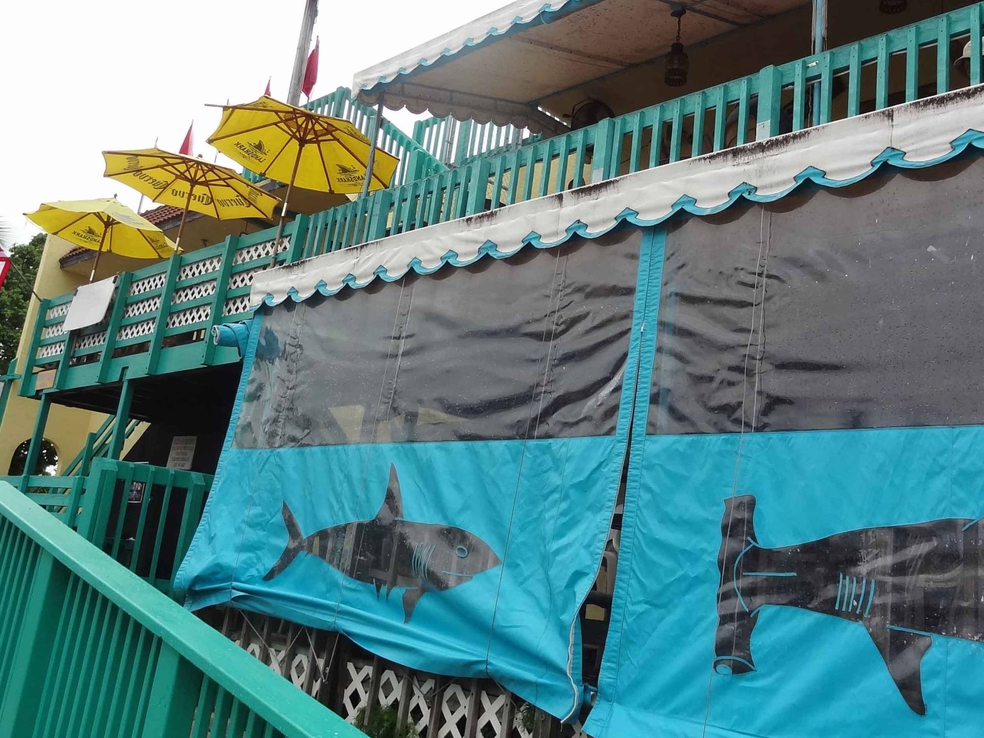 Sharkey's Pub and Galley Restaurant, United States of America, Florida beach bar with view at the sea