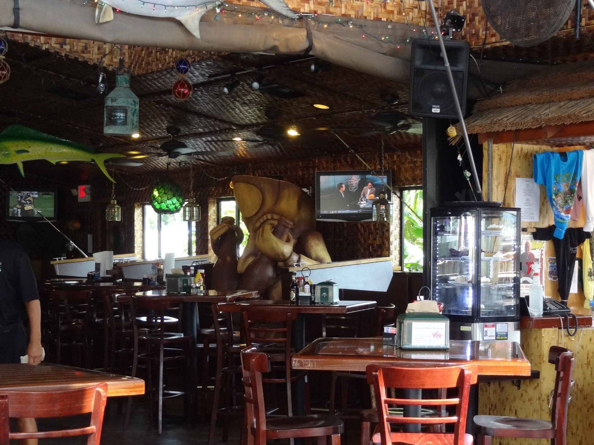 The Yucatan Beach Stand, United States of America, Florida beach bar with view at the sea