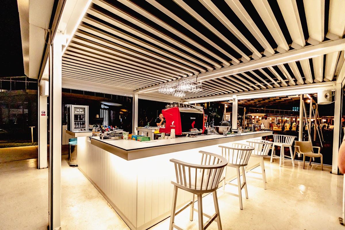 BAIA Beach Bar, Croatia, Zadar beach bar with view at the sea
