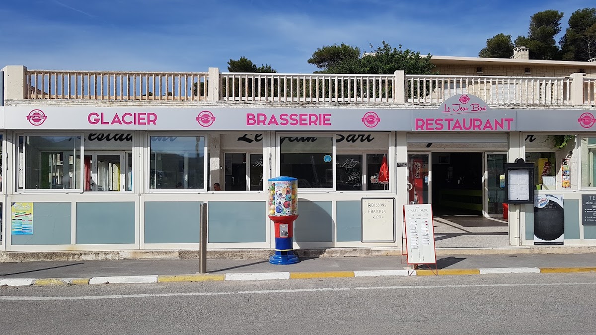 Le Beach Café - Restaurant Carry-Le-Rouet, France, Marseille beach bar with view at the sea