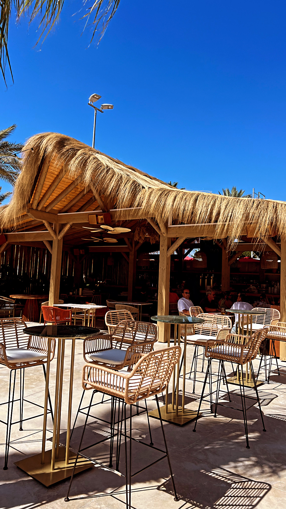 NALU Beach Club, Spain, Alicante beach bar with view at the sea