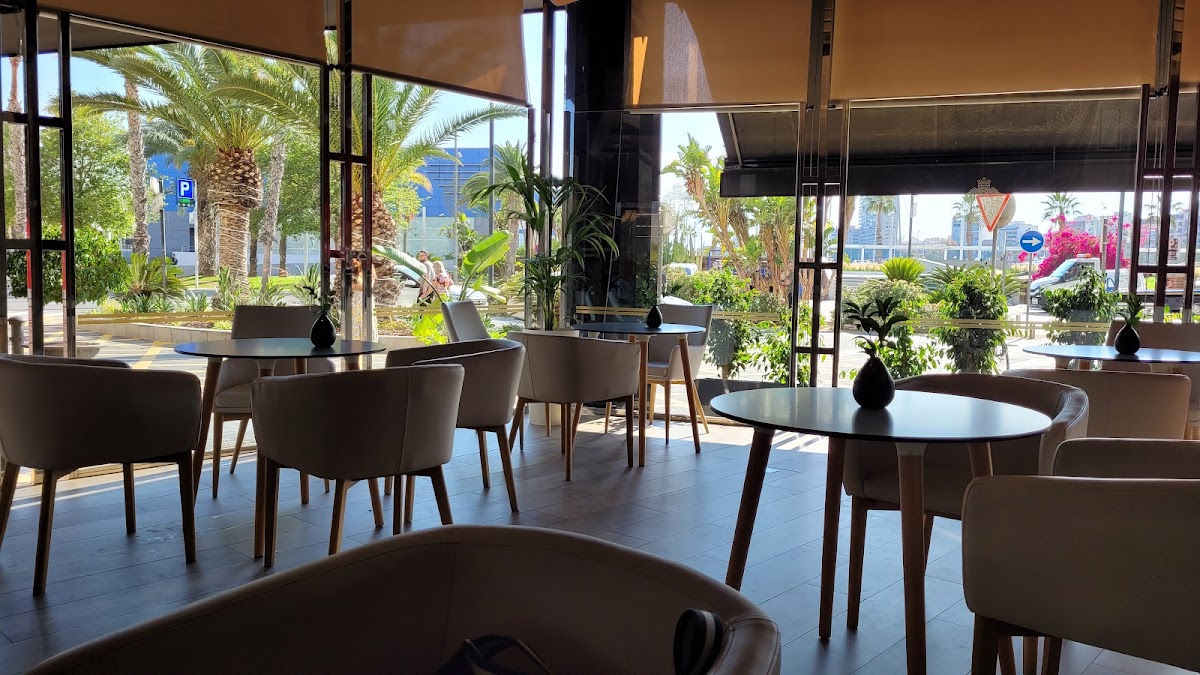 BRIBONE BAR, Spain, Alicante beach bar with view at the sea
