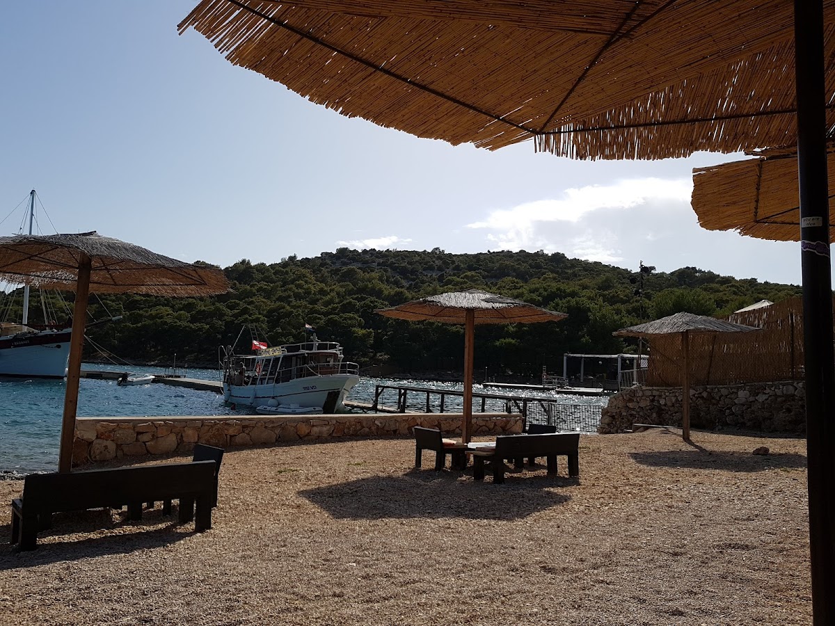 Vortex Beach Bar, Croatia, Pirovac beach bar with view at the sea