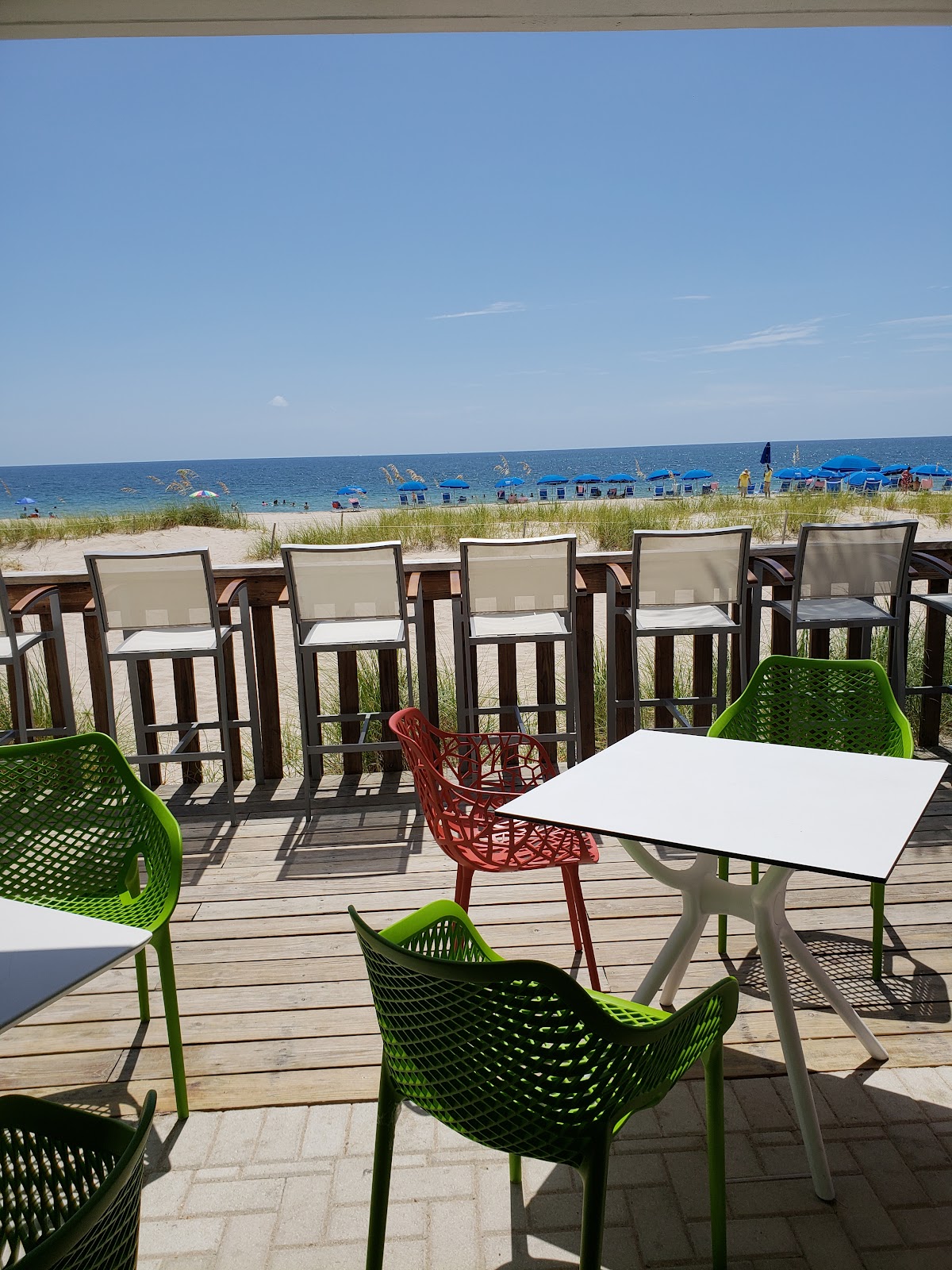 Backflip Beach Bar & Kitchen, United States of America, Florida beach bar with view at the sea