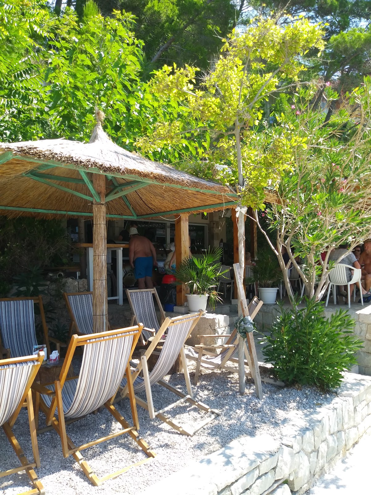 Lero Beach Bar, Croatia, Makarska beach bar with view at the sea